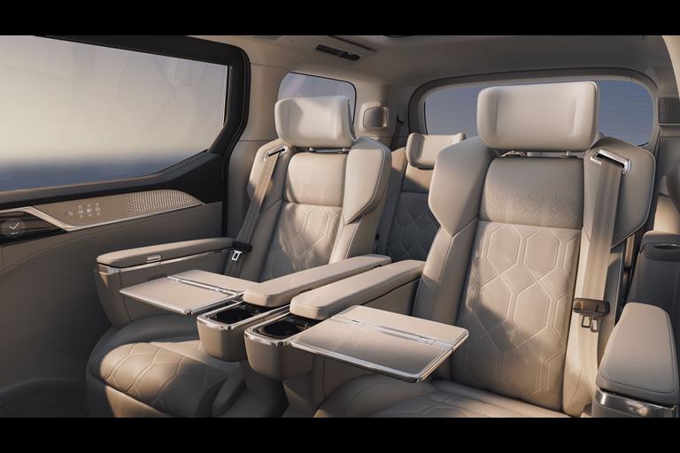 Volvo EM90 Concept Interior Cabin Fabric